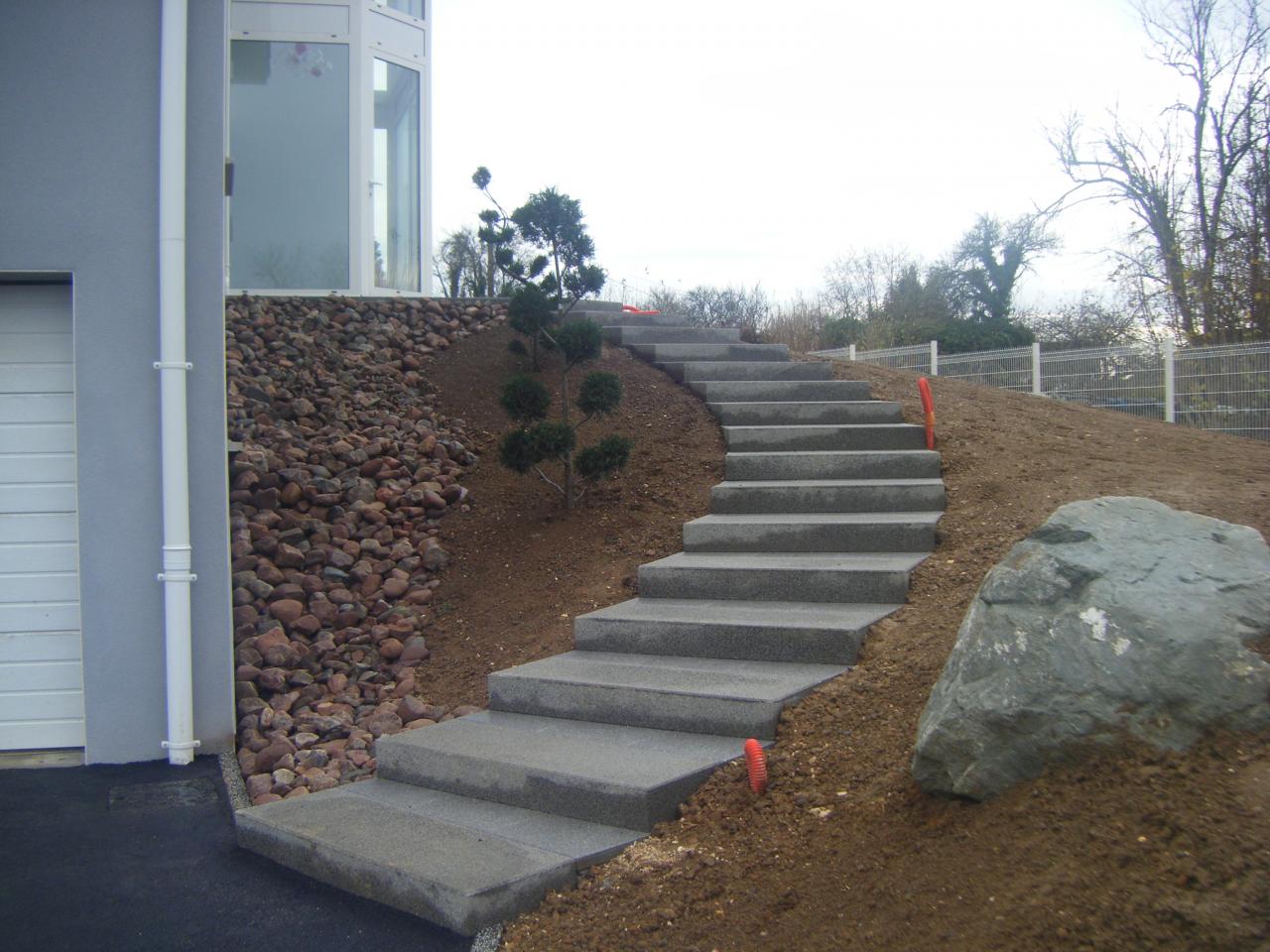 Création d'escalier en béton à Drancy